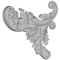 Ekena Millwork 12 1/4"W x 11 1/4"H x 1 1/8"P Katheryn Onlay, Left ONL12X11X01KT-L - alternate 4